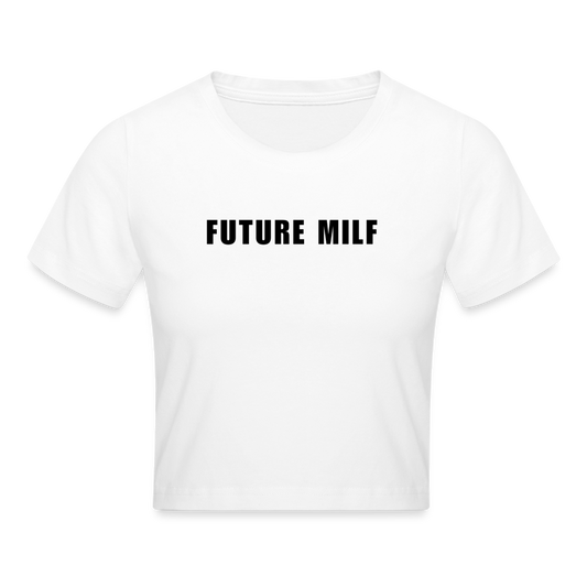 Future MILF Baby Tee - white